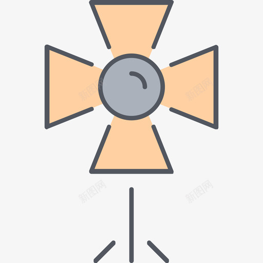 聚光灯照片4彩色图标svg_新图网 https://ixintu.com 彩色 照片4 聚光灯