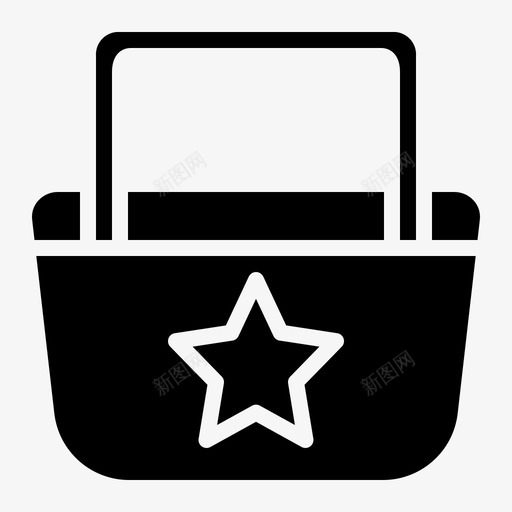 包行李购物图标svg_新图网 https://ixintu.com 包 旅行 旅行套装 行李 购物 购物篮