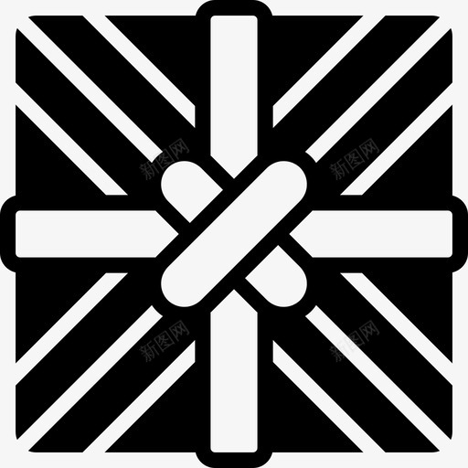 礼物冬季3填充图标svg_新图网 https://ixintu.com 冬季3 填充 礼物