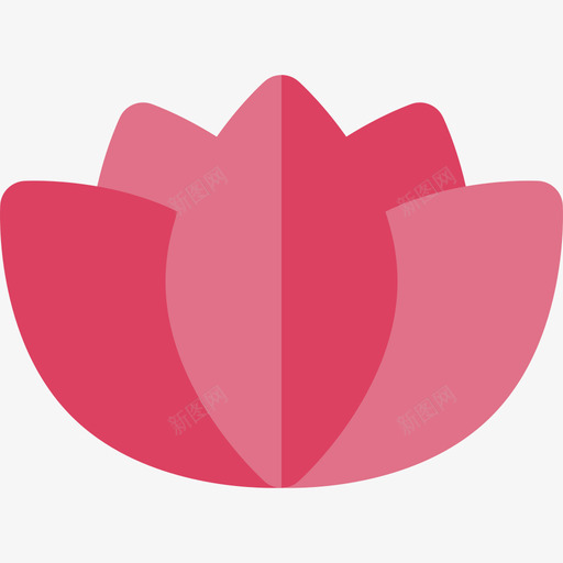 莲花印度6平坦图标svg_新图网 https://ixintu.com 印度6 平坦 莲花