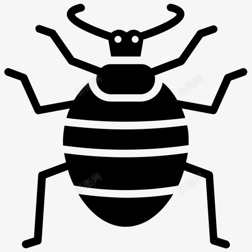 蚜虫绿蝇昆虫图标svg_新图网 https://ixintu.com 害虫 昆虫 昆虫字形图标 绿蝇 蚜虫