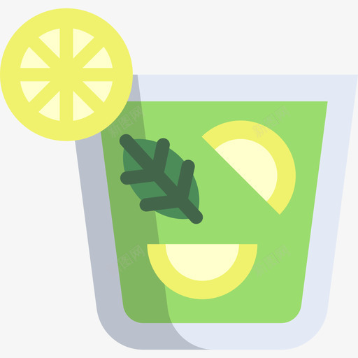 莫吉托酒吧和酒吧2公寓图标svg_新图网 https://ixintu.com 公寓 莫吉托 酒吧和酒吧2