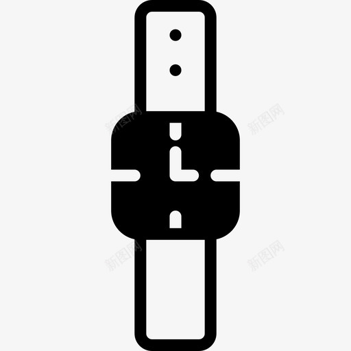 手表男士配件3填充图标svg_新图网 https://ixintu.com 填充 手表 男士配件3