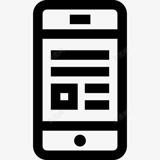 智能手机财务2线性图标svg_新图网 https://ixintu.com 智能手机 线性 财务2
