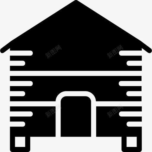 蜂巢养蜂场2填充图标svg_新图网 https://ixintu.com 养蜂场2 填充 蜂巢