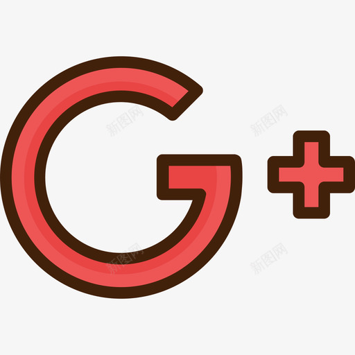 GooglePlus社交网络颜色图标svg_新图网 https://ixintu.com GooglePlus 社交网络 颜色