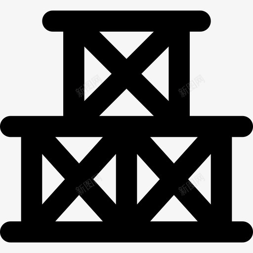 包裹交付9提纲图标svg_新图网 https://ixintu.com 交付9 包裹 提纲
