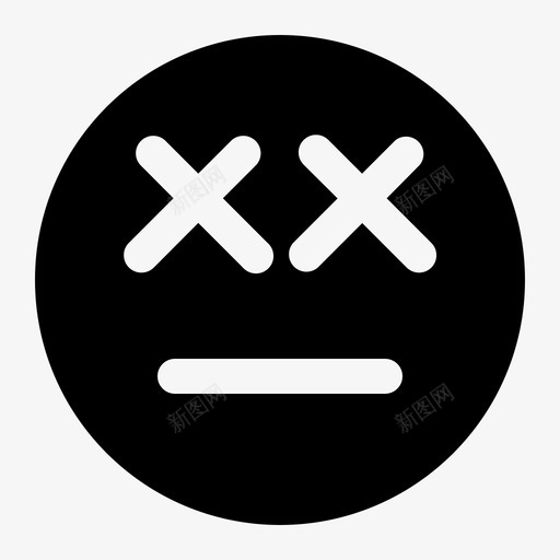 非常混乱混乱茫然图标svg_新图网 https://ixintu.com 不信任 不安 微笑字形 混乱 混合 茫然 非常混乱
