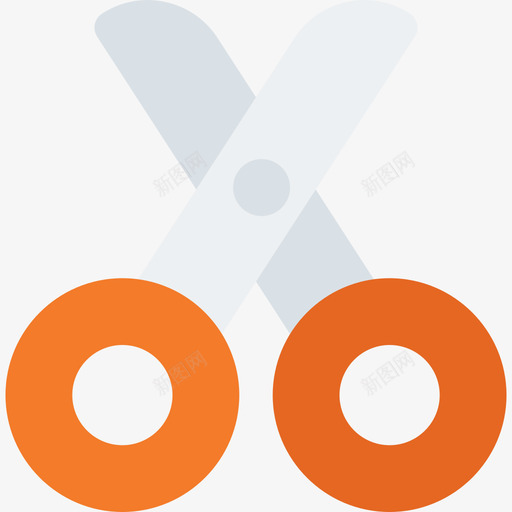 剪刀手工制作3扁平图标svg_新图网 https://ixintu.com 剪刀 扁平 手工制作3