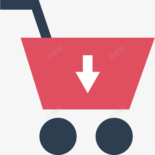 购物车购物销售公寓图标svg_新图网 https://ixintu.com 公寓 购物车 购物销售