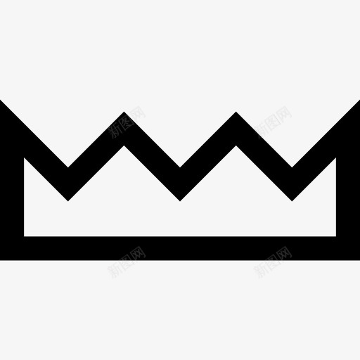 皇冠数字营销8线性图标svg_新图网 https://ixintu.com 数字营销8 皇冠 线性