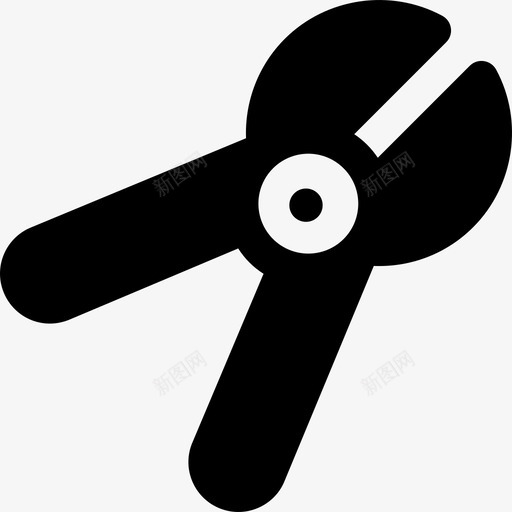 钳子实物资产11已填充图标svg_新图网 https://ixintu.com 实物资产11 已填充 钳子