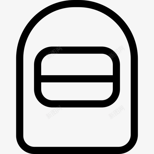 箱包服装和时尚配饰线性图标svg_新图网 https://ixintu.com 服装和时尚配饰 箱包 线性