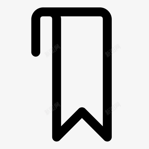 书签历史阅读图标svg_新图网 https://ixintu.com 书签 历史 阅读