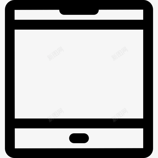 平板电脑设备832px线图标svg_新图网 https://ixintu.com 32px线 平板电脑 设备8