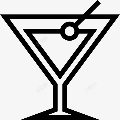 鸡尾酒酒酒吧图标svg_新图网 https://ixintu.com set04 酒 酒吧 饮料 鸡尾酒