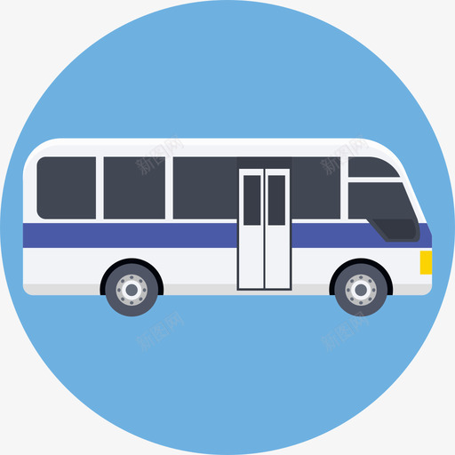 27路公共汽车平车图标svg_新图网 https://ixintu.com 27路公共汽车 平车
