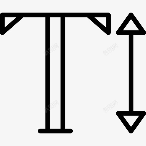 文字高度网页31其他图标svg_新图网 https://ixintu.com 其他 文字高度 网页设计31
