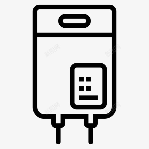 生理盐水设备注射图标svg_新图网 https://ixintu.com 注射 生理盐水 病人 药房 设备