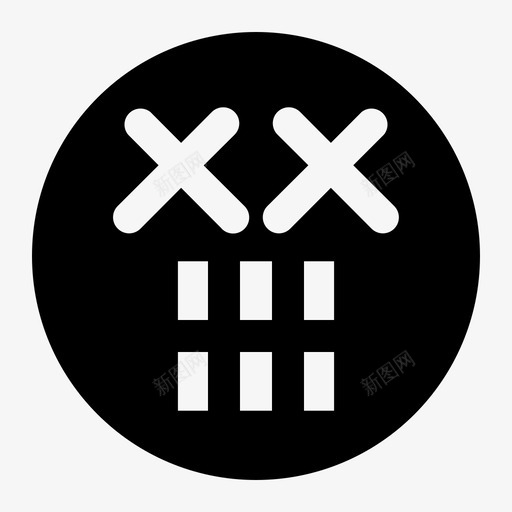 震惊震动惊吓图标svg_新图网 https://ixintu.com 惊吓 笑脸雕文 震动 震惊 颤抖