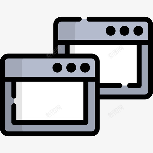Windows电子和web元素集合2线性颜色图标svg_新图网 https://ixintu.com Windows 电子和web元素集合2 线性颜色