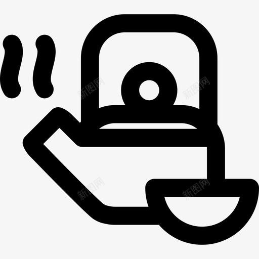 茶健康和水疗2线性图标svg_新图网 https://ixintu.com 健康和水疗2 线性 茶