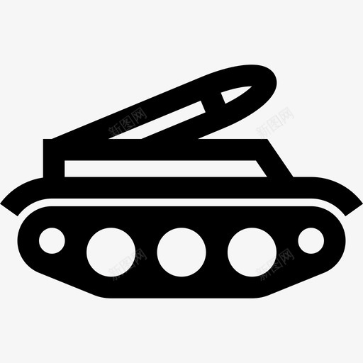 坦克武器6直线型图标svg_新图网 https://ixintu.com 坦克 武器6 直线型
