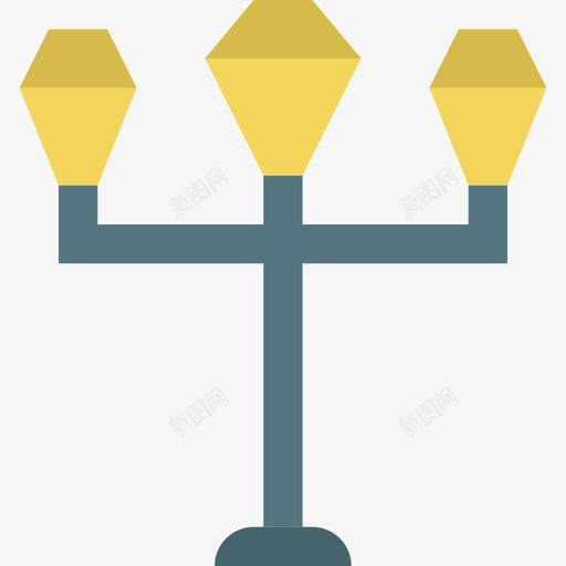 路灯城市景观公寓图标svg_新图网 https://ixintu.com 公寓 城市景观 路灯