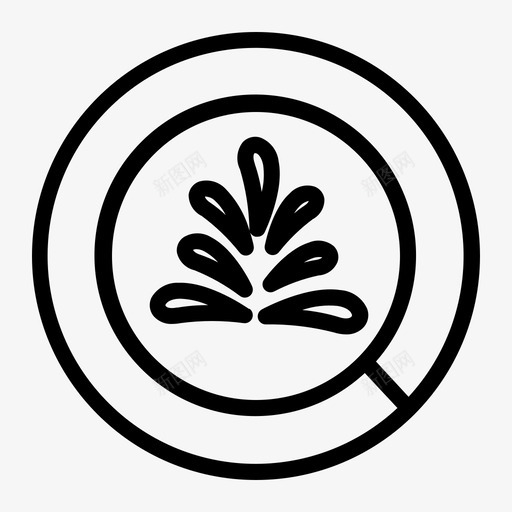 咖啡拿铁咖啡杯子图标svg_新图网 https://ixintu.com 厨房 咖啡 咖啡拿铁 咖啡馆轮廓 杯子