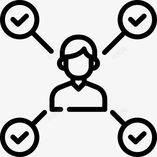 任务商务和办公12线性图标svg_新图网 https://ixintu.com 任务 商务和办公12 线性