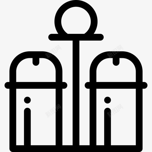 盐和胡椒烧烤派对5直系图标svg_新图网 https://ixintu.com 烧烤派对5 盐和胡椒 直系