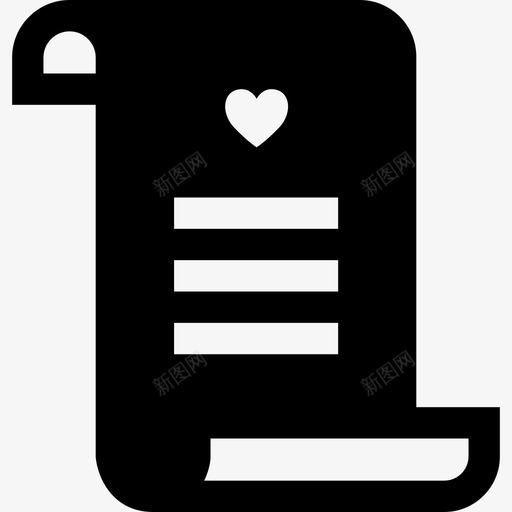 信爱和浪漫12充满图标svg_新图网 https://ixintu.com 信 充满 爱和浪漫12