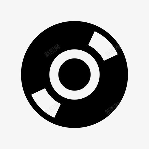 cd光盘音频磁盘图标svg_新图网 https://ixintu.com cd光盘 dvd 磁盘 音乐集2 音频