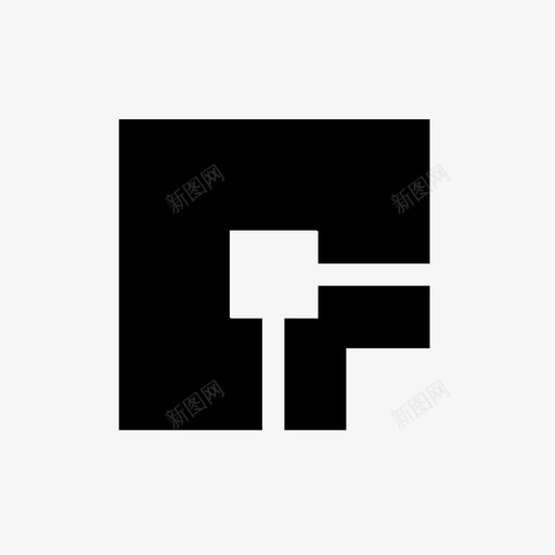 笔划角点斜接图标svg_新图网 https://ixintu.com 斜接 笔划 角点 设计工具ui