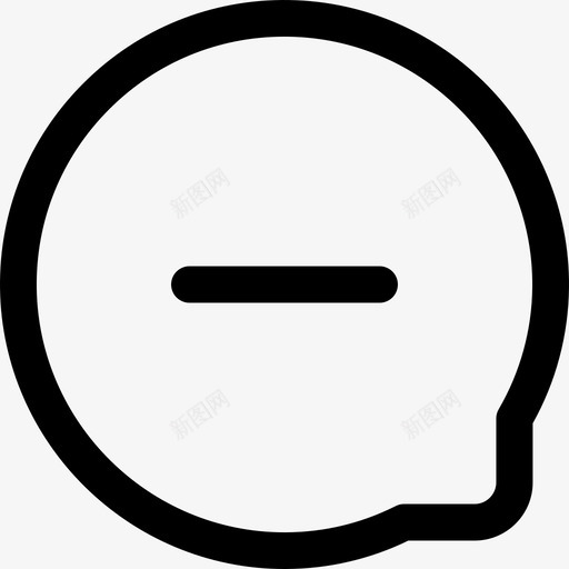 删除聊天和信息线性图标svg_新图网 https://ixintu.com 删除 线性 聊天和信息