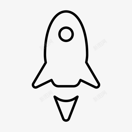 火箭宇宙飞船加速图标svg_新图网 https://ixintu.com 加速 启动 宇宙飞船 教育线第一卷 旅行 火箭