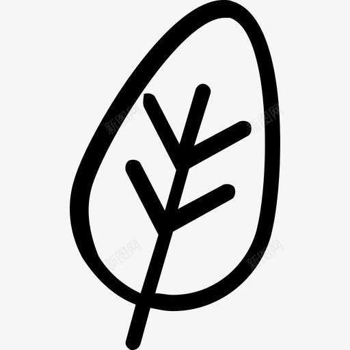 叶大都市轮廓线形图标svg_新图网 https://ixintu.com 叶 大都市轮廓 线形