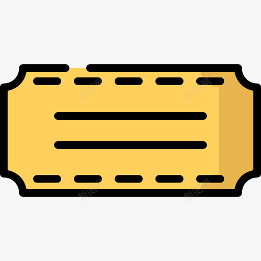 门票摇滚音乐会线性颜色图标svg_新图网 https://ixintu.com 摇滚音乐会 线性颜色 门票