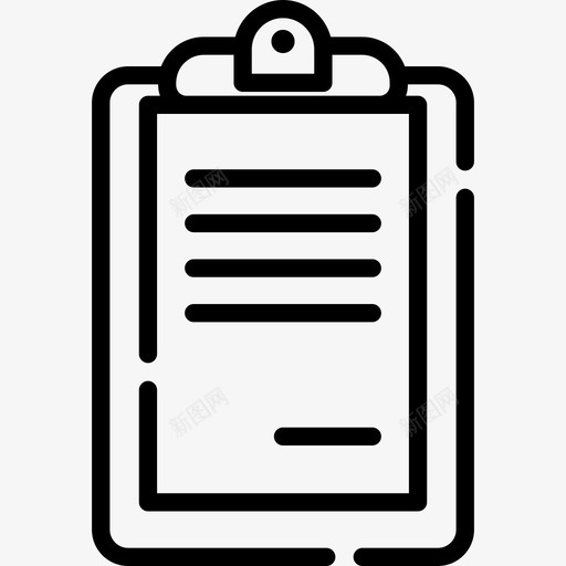 剪贴板电子和web元素集合4线性图标svg_新图网 https://ixintu.com 剪贴板 电子和web元素集合4 线性