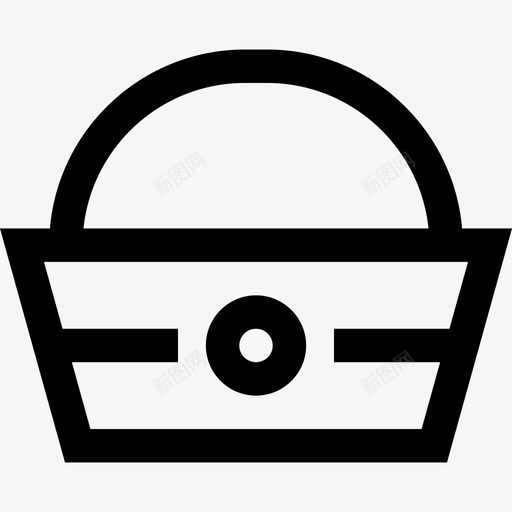 水手帽航行6级直线型图标svg_新图网 https://ixintu.com 水手帽 直线型 航行6级