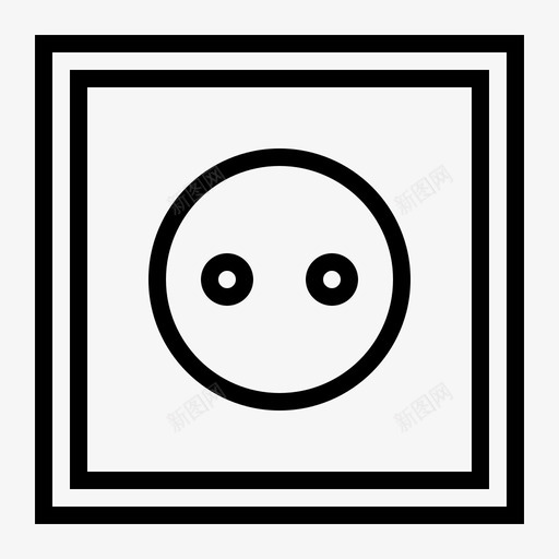 电源电子插头图标svg_新图网 https://ixintu.com 插头 电子 电源