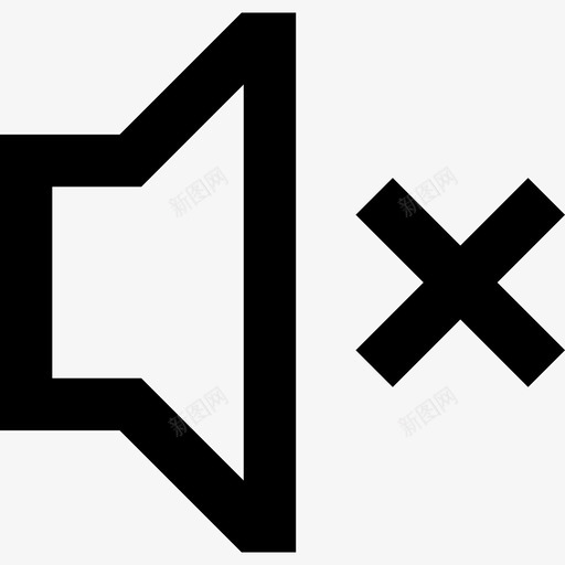 静音android应用程序3线性图标svg_新图网 https://ixintu.com android应用程序3 线性 静音