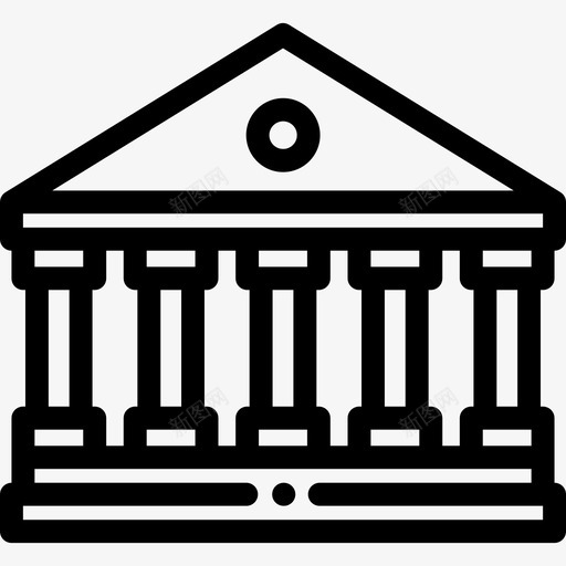 法院大法官2直系图标svg_新图网 https://ixintu.com 大法官2 法院 直系