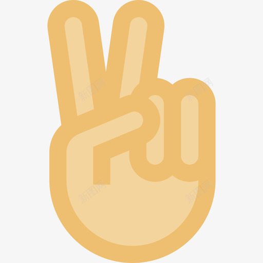 胜利嬉皮士10平局图标svg_新图网 https://ixintu.com 嬉皮士10 平局 胜利