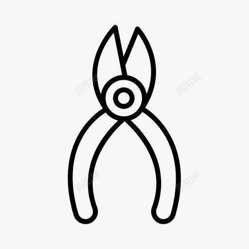采购产品工厂工业图标svg_新图网 https://ixintu.com 仓库 工业 工厂 采购产品 钳子
