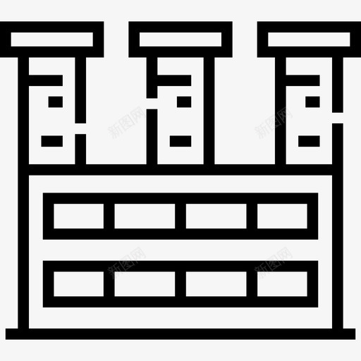 工厂生态16线性图标svg_新图网 https://ixintu.com 工厂 生态16 线性