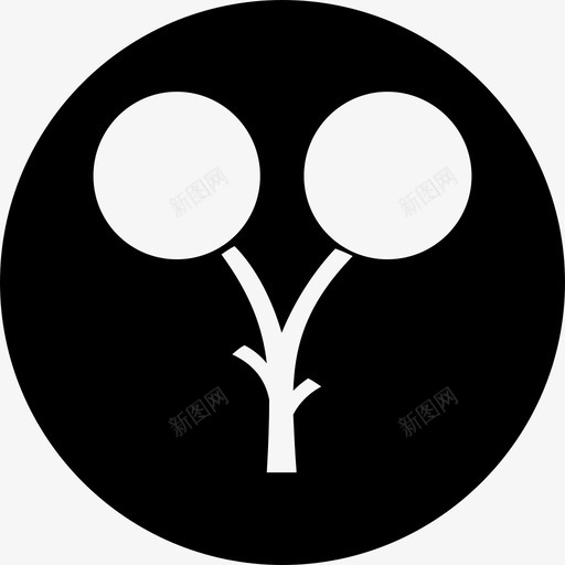 树木生态绿色图标svg_新图网 https://ixintu.com 木材 树木 生态 绿色 自然