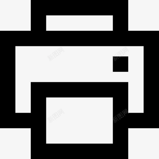 打印机android应用程序3线性图标svg_新图网 https://ixintu.com android应用程序3 打印机 线性