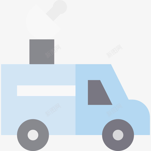 厢式货车通信31号扁平图标svg_新图网 https://ixintu.com 厢式货车 扁平 通信31号