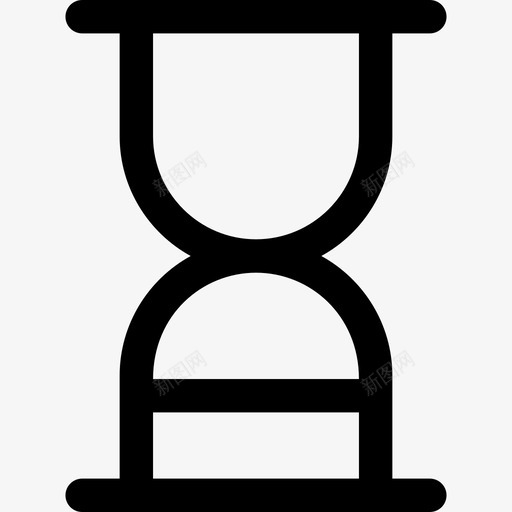 沙漏生产率7线性图标svg_新图网 https://ixintu.com 沙漏 生产率7 线性
